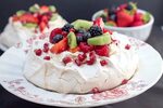 Vegan Meringue Cake With Sweet Lemon Ricotta And Berries - 8